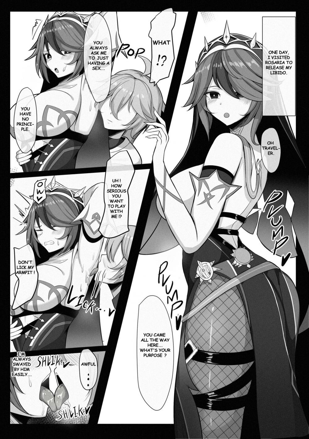 Hentai Manga Comic-TEYVAT FRIENDS-Read-8